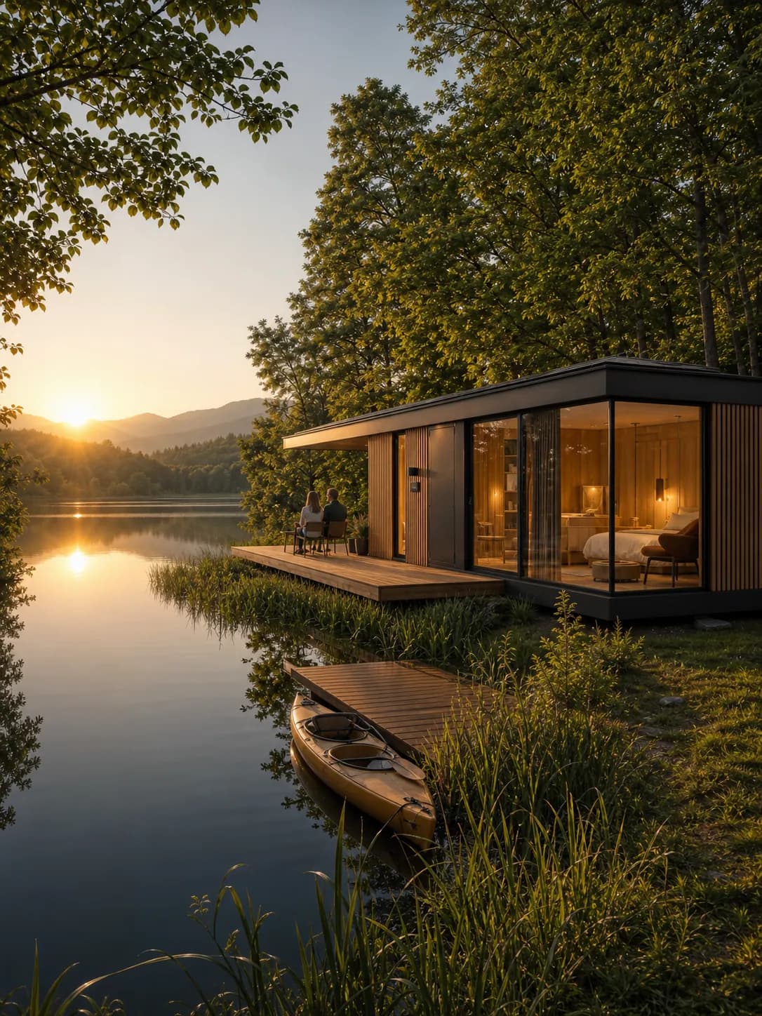 Viață lângă lac într-o unitate MELC HOTEL