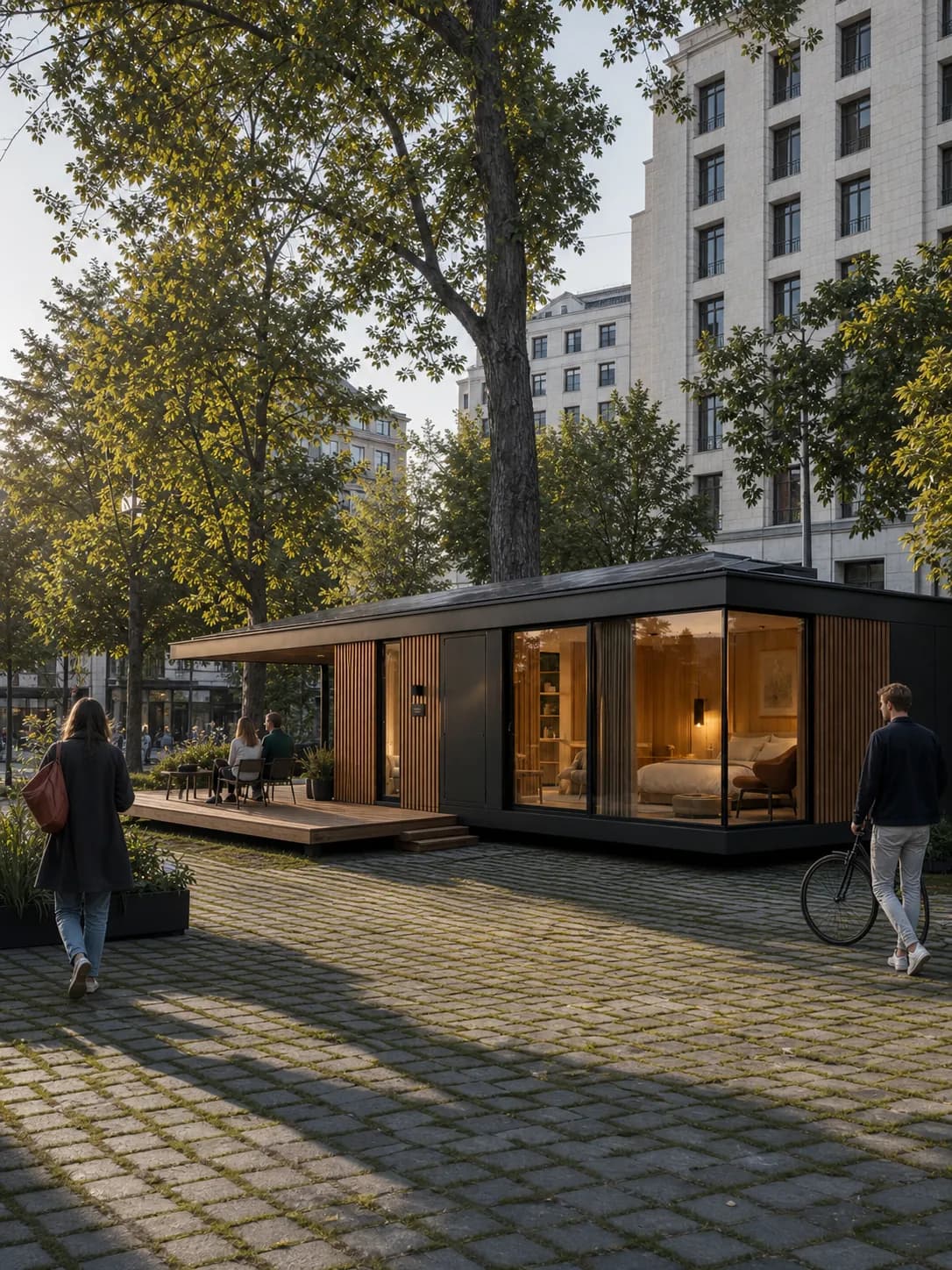 Pop-up urban într-o unitate MELC HOTEL